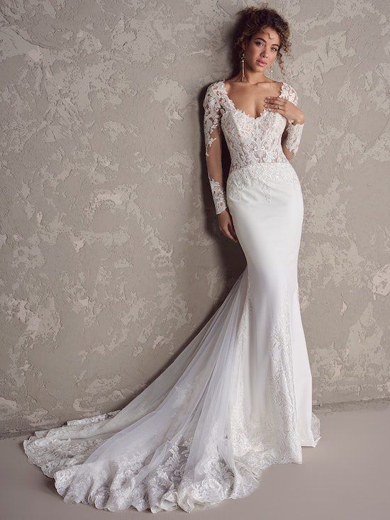 Rebecca-Ingram-Felicia-Fit-and-Flare-Wedding-Dress-24RK147A01-Alt50-IV
